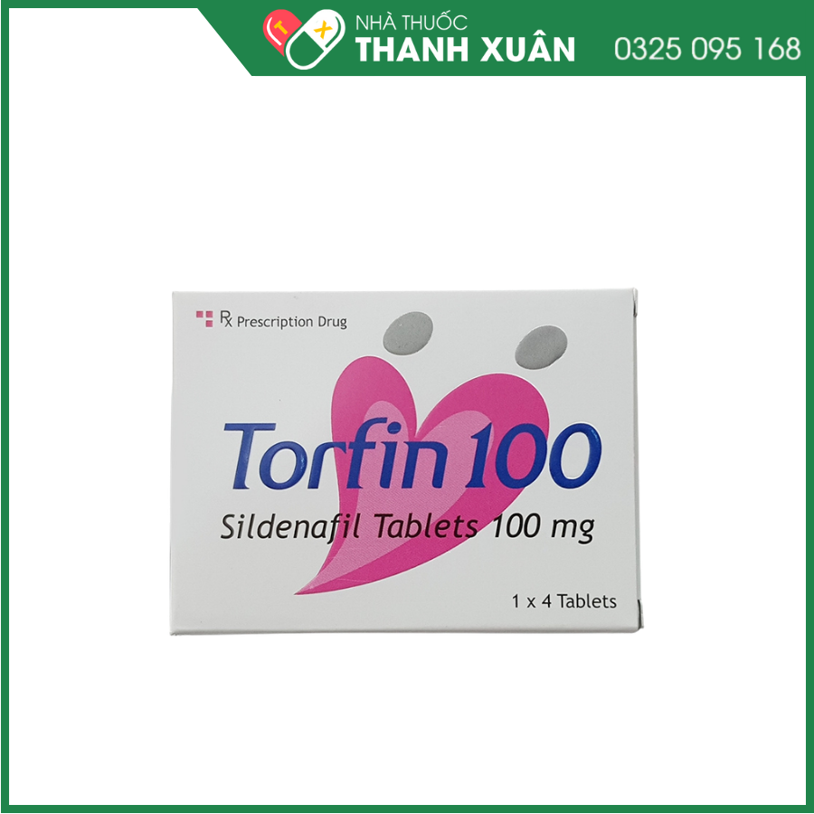 Torfin 100 điều trị rối loạn cương dương